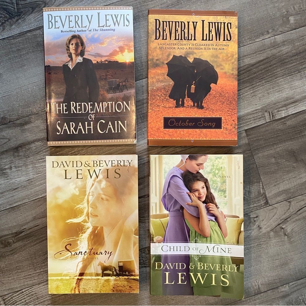 David & Beverly Lewis Amish Novel Books